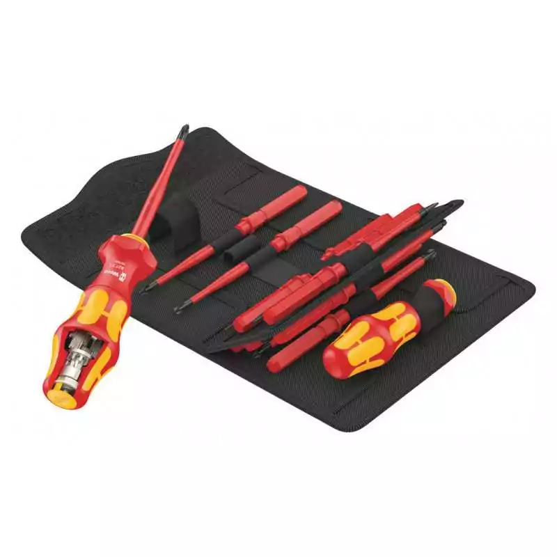 Set șurubelnițe Kraftform Kompakt Turbi i 16 piese , WERA 0521463