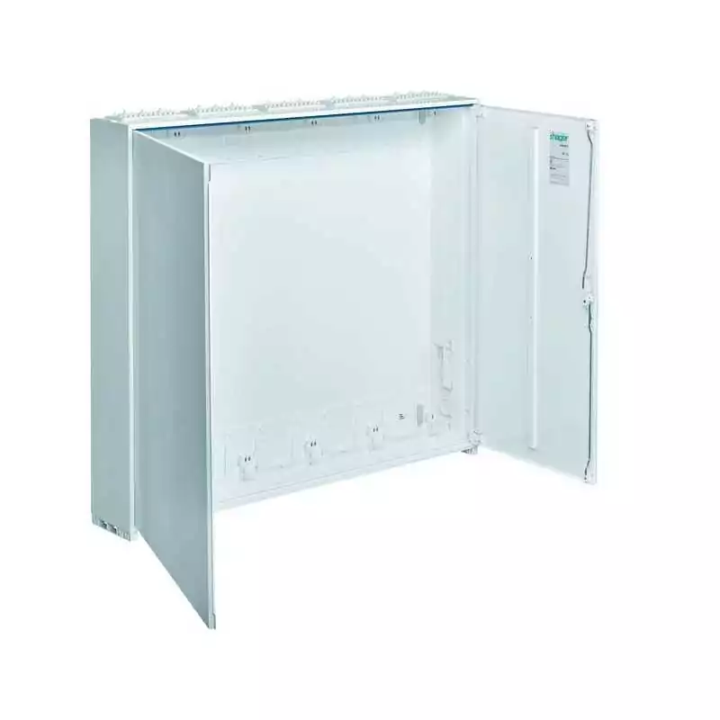 Tablou electric aparent sau incastrat , Hager FZB7, clasa de izolație II, 420 de module ,cu cleme N si PE QuickConnect