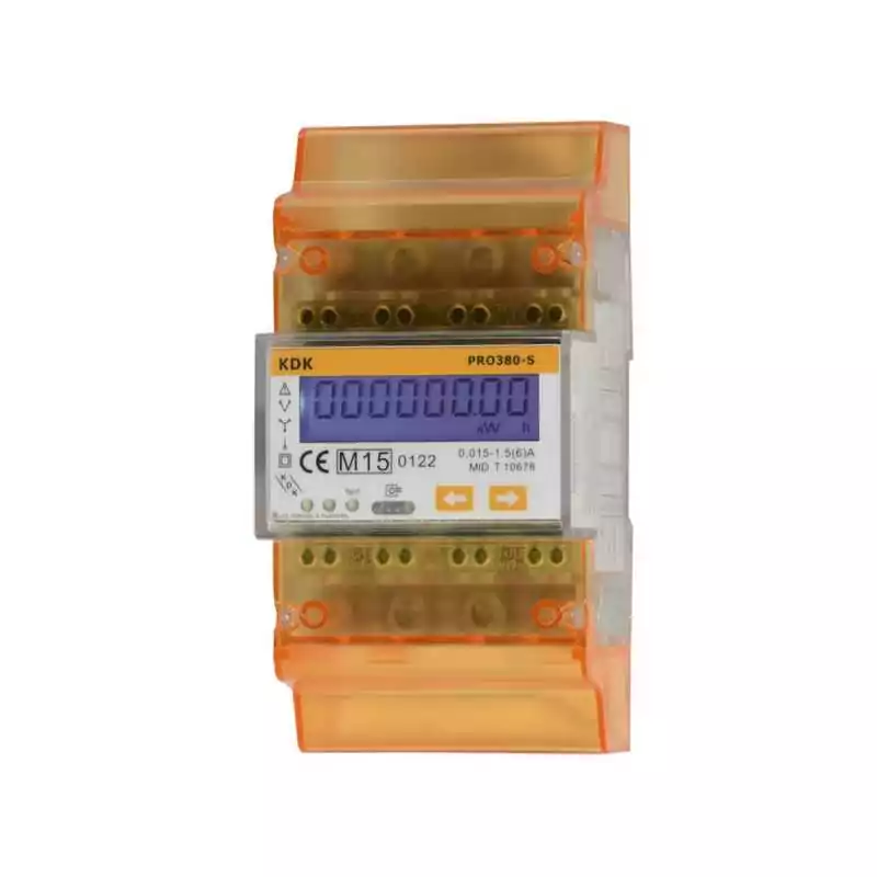 Contor măsurare indirecta cu Modbus citire de la distanta, calibrat si certificat MID,, KDK COUNT3 PRO - 1.5(6)A