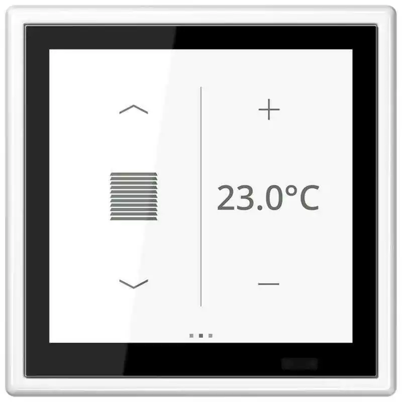 Controler de cameră KNX cu display tactil , LS TOUCH JUNG LS459D1SWW