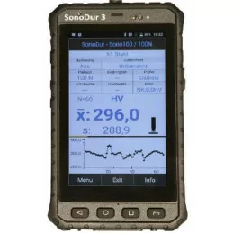 Durimetru mobil NEWSONIC SonoDur3, 5" Touchscreen-Display , fara sonde IP65