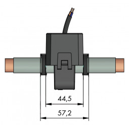 Transformator de curent WAGO 855-4105/250-101 pentru montaj ulterior 250A / 5A 0.5m lungime conductor