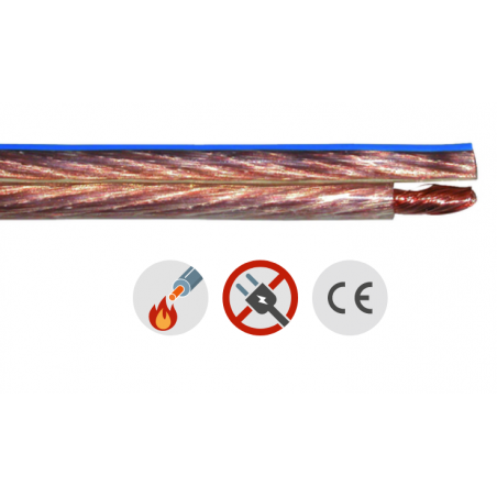 Cablu pentru difuzoare ( sisteme audio ) , N YFAZ 2x0,75mm2
