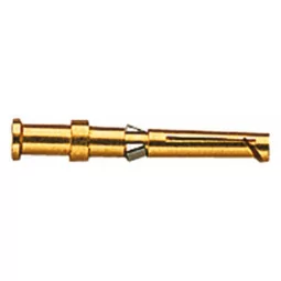 Pin sertizare bucșă, aliaj de cupru placat cu aur, secțiunea : 1 mm², Harting 09150006222