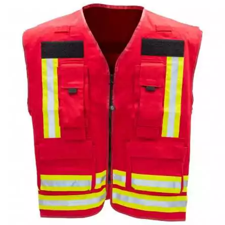 Vestă Reflectorizantă , vestă de lucru si intervenție marime universală S-XL din 100% bumbac