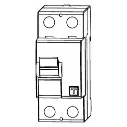 Intreruptor diferențial RCCB Doepke Audio pentru studiouri si telecomuncatii tip F, 2 poli, 40A ,30mA