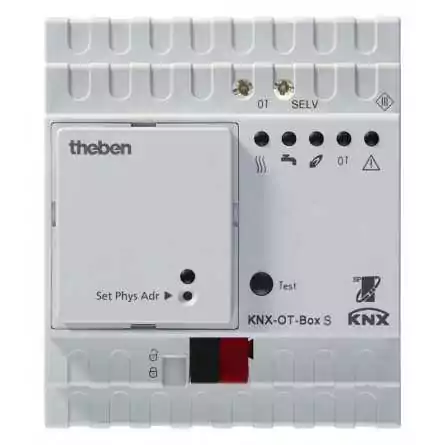 Theben KNX OT Box S 8559201,Interfață KNX OT pentru conectarea controlului individual al camerei KNX